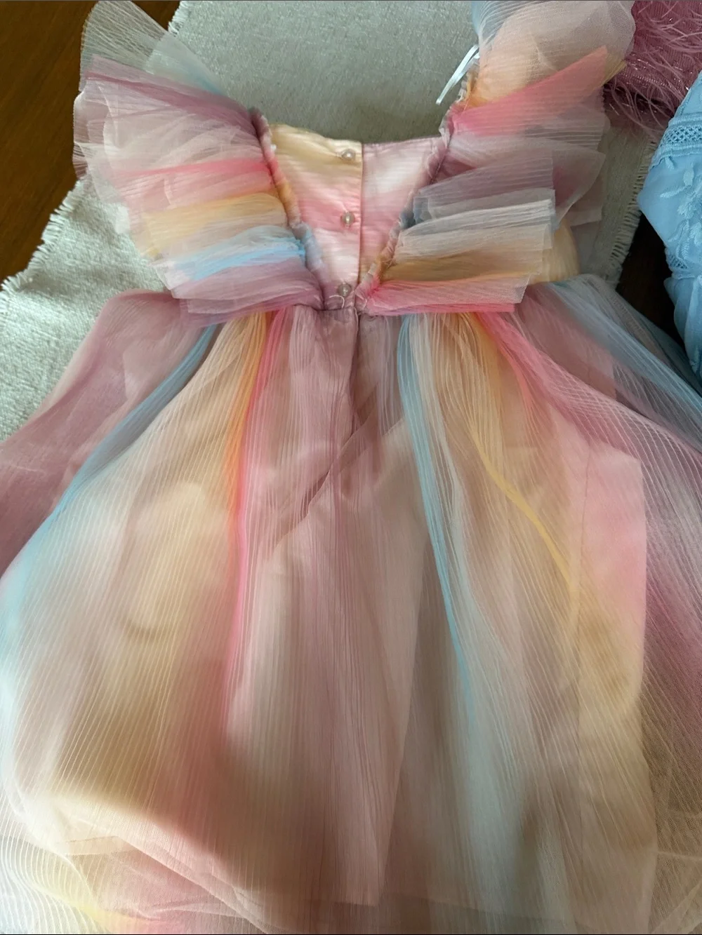 H&M girls rainbow party/formal dress